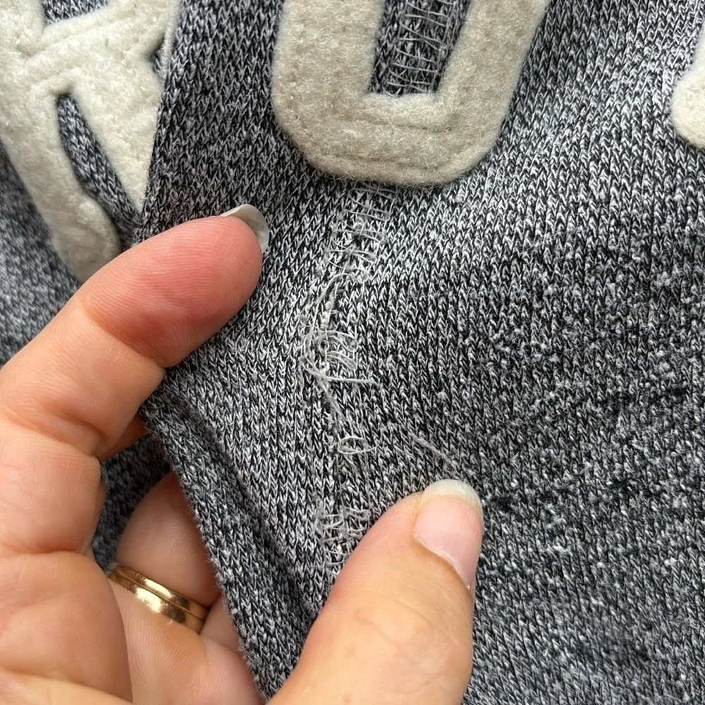 Roots Classic Salt and Pepper Sweatpants Sz 14 - Picture 7 of 9